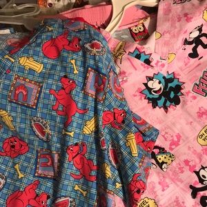 Cartoon characters (brand name) Scrub Uniforms